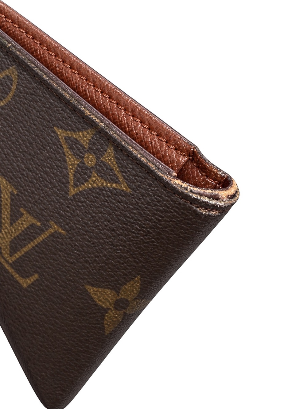 Louis Vuitton Monogram European Checkbook Card Holder Long Wallet CT1077 2007 - Picture 5 of 8